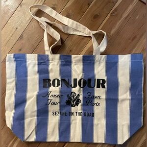 NWT Sezane On The Road Tote Bag